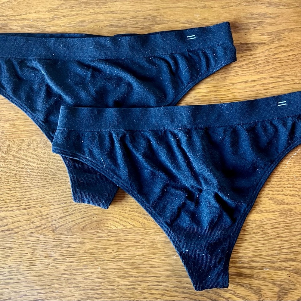 Bundle of (2) Branwyn Merino Wool Thongs